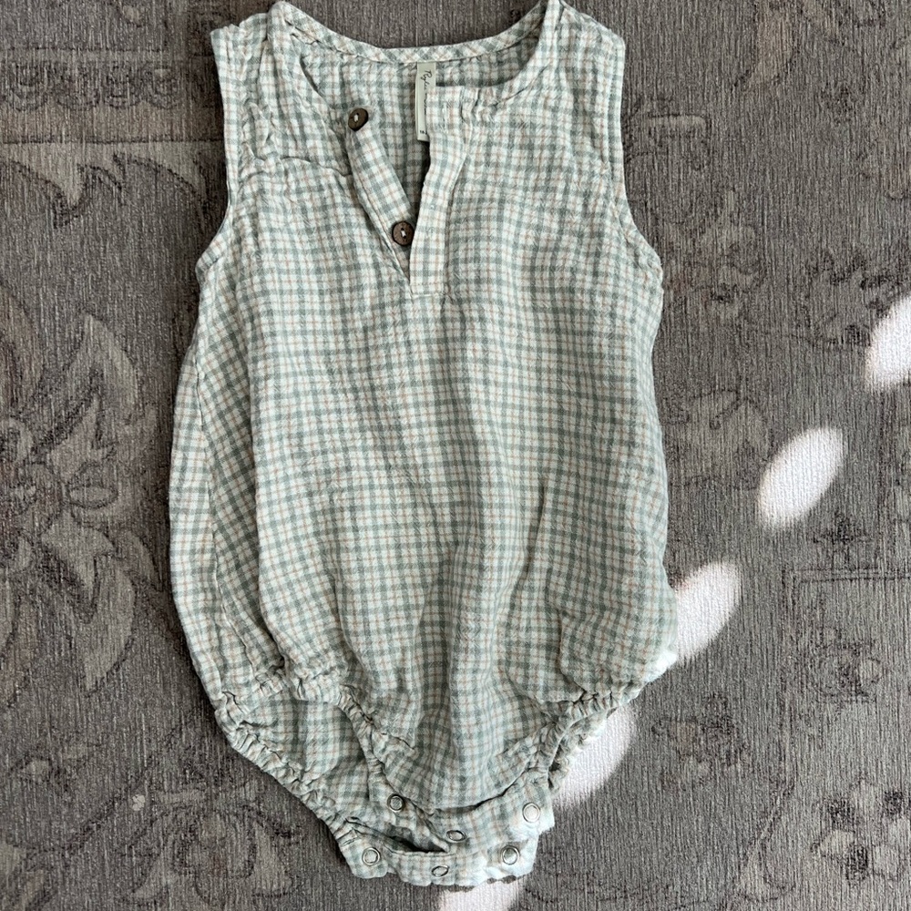Rylee + Cru bubble onesie